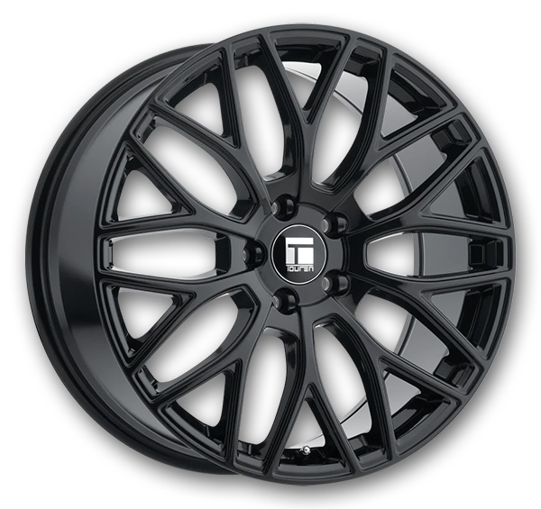 Touren Wheels 3296 TF96 20x9 Gloss Black 5x120 +35mm 72.56mm