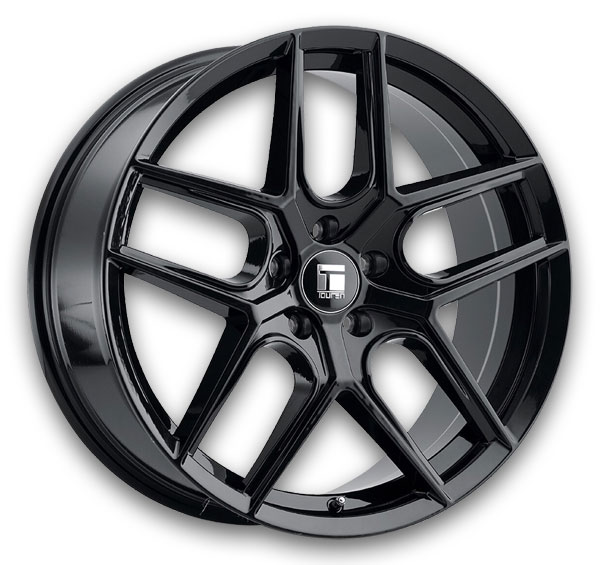 Touren Wheels 3279 TR79 17x8 Gloss Black 5x120 +35mm 72.56mm