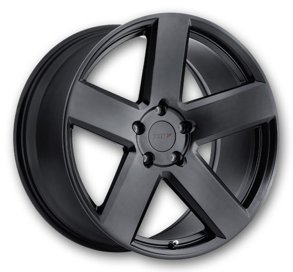 TSW Wheels Bristol 19x9.5 Matte Black 5x120 +20mm 76.1mm
