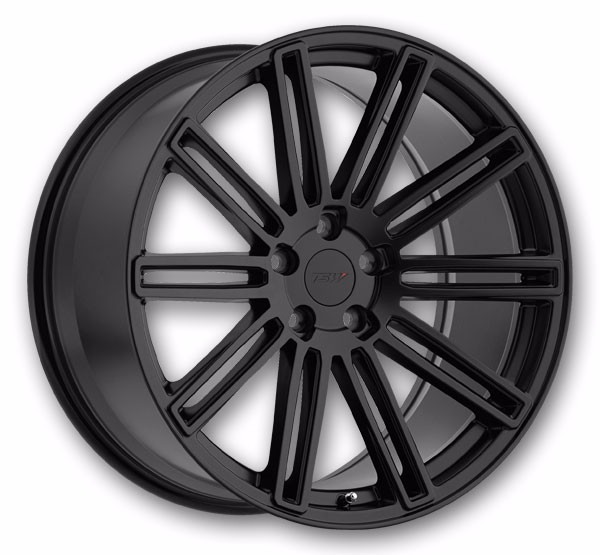 TSW Wheels Crowthorne 20x10 Matte Black 5x114.3 +25mm 76.1mm