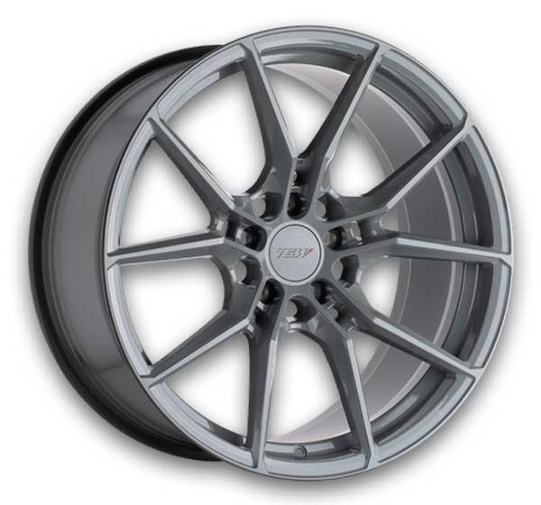 TSW Wheels Neptune 18x9.5 Battleship Gray 5x114.3 +39mm 76.1mm