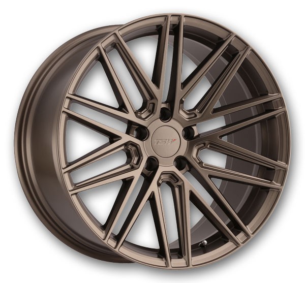 TSW Wheels Pescara 19x8.5 Bronze 5x114.3 +30mm 76.1mm