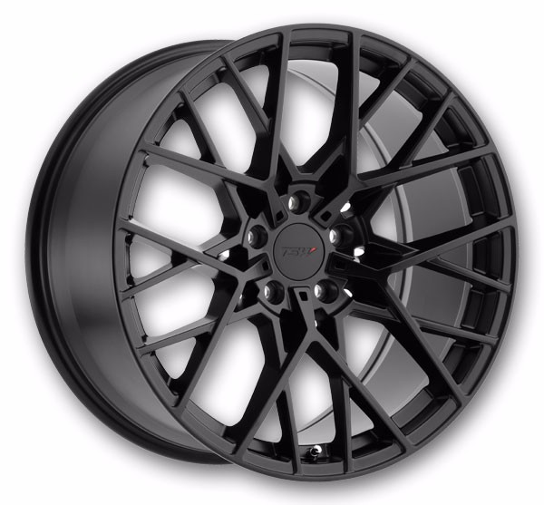 TSW Wheels Sebring 20x10 Matte Black 5x114.3 +25mm 76mm