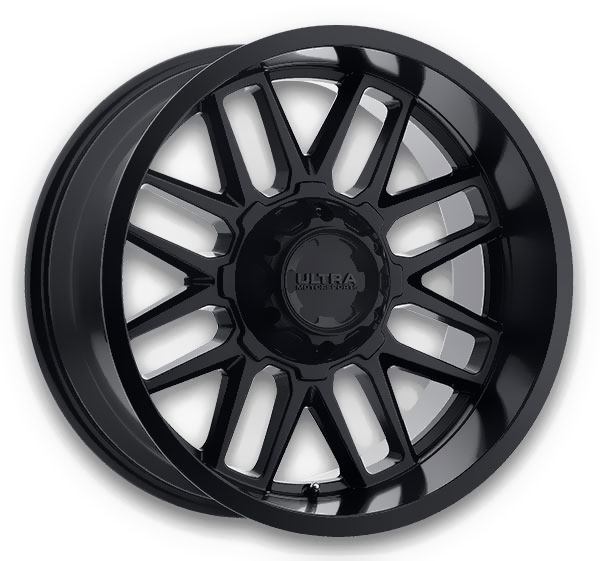 Ultra Wheels 231 Butcher 20x10 Satin Black with Satin Clear-Coat 5x127/5x139.7 -25mm