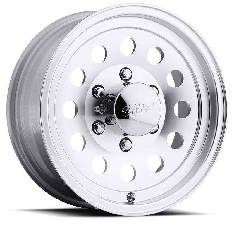 Ultra Wheels 062 Trailer 15x6 Machined with Clear Coat 6x139.7 0mm 105mm