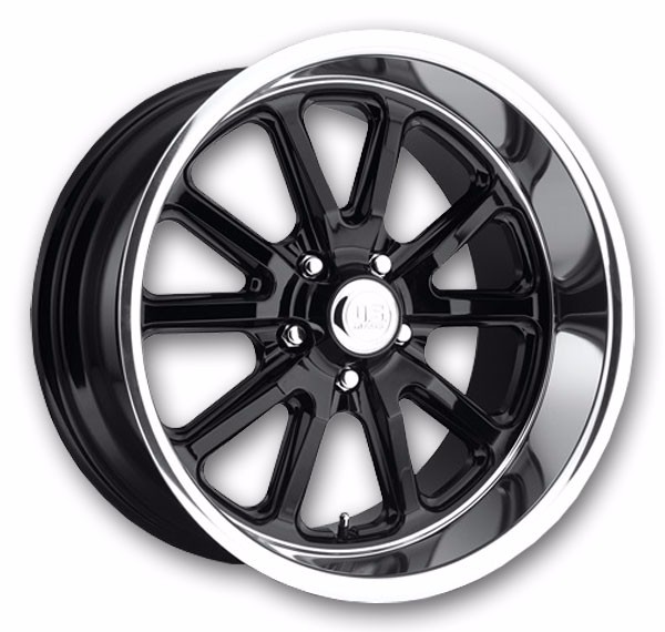 US Mags Wheels Rambler 17x7 Gloss Black 5x114.3 +1mm 72.6mm