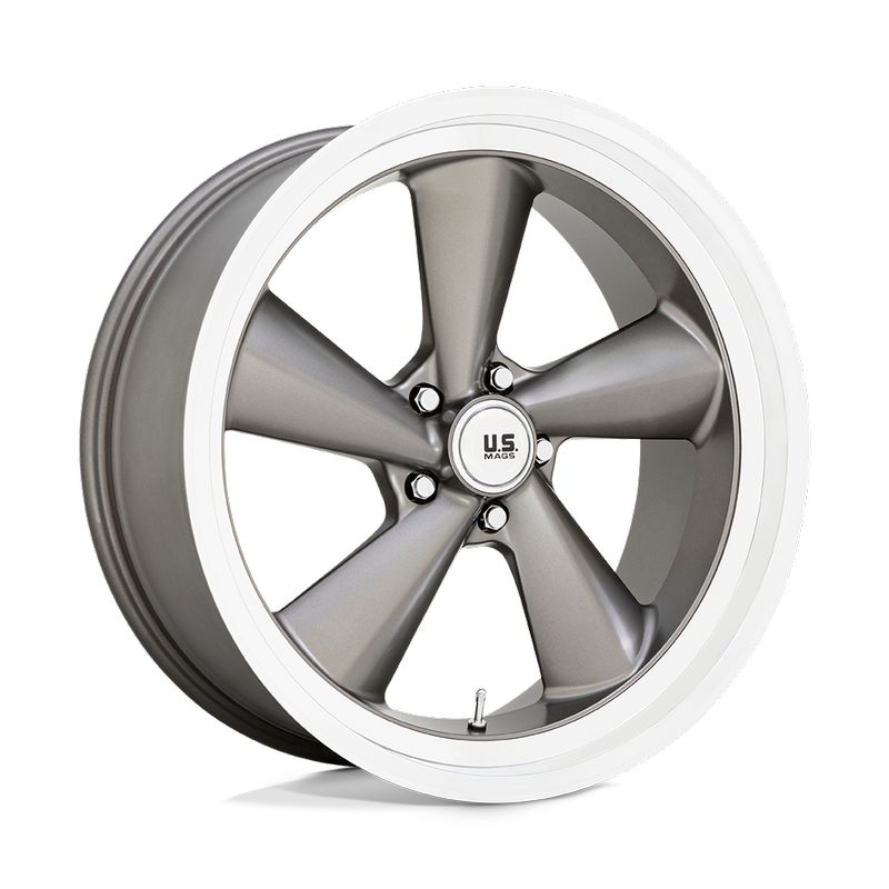 US Mags Wheels TS 22x10.5 Anthracite With Diamond Cut Lip 5x127 +0mm 78.1mm