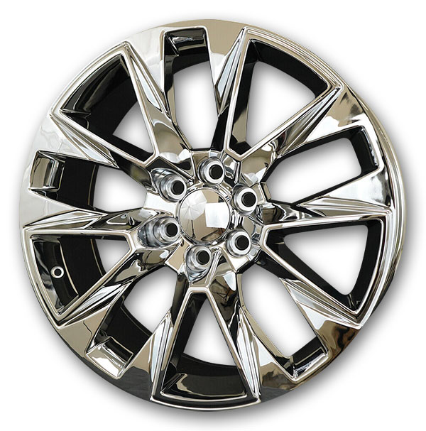 USA Replicas Wheels 2105 NEW LTZ 22x9 Chrome 6x139.7 +31mm 78.1mm