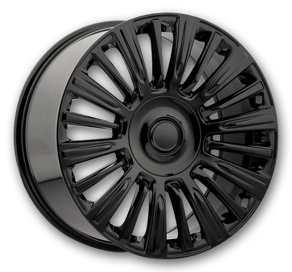 USA Replicas Wheels 2123 FR91 Escalade platinum 26x10 Black 6x139.7 +31mm 78.1mm