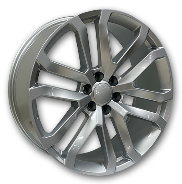 USA Replicas Wheels 2107 DENALI FR95 26x10 Silver 6x139.7 +31mm 78mm