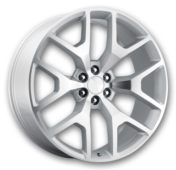 USA Replicas Wheels G04 Honeycomb 20x9 Silver Machined Face 6x139.7 +27mm 78.1mm