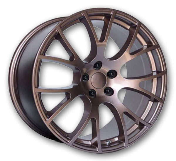 USA Replicas Wheels HELLCAT HC-16 22x10 Copper 5x115 +22mm 71.5mm