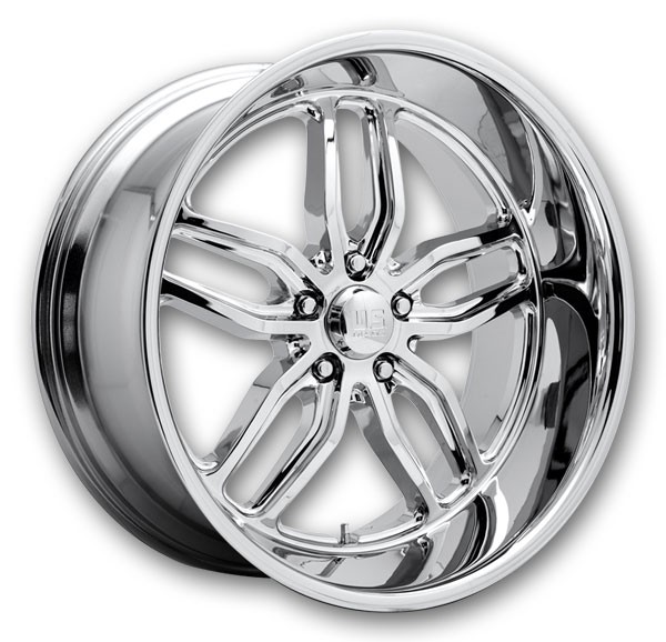 US Mags Wheels C-Ten 20x8.5 Chrome Plated 5x120 +7mm 72.6mm