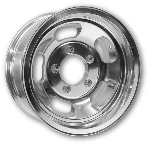 US Mags Wheels Indy 15x9 High Luster Polished 6x139.7 -12mm 108mm
