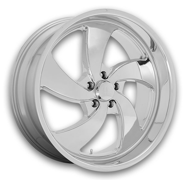 US Mags Wheels Desperado 22x9 Chrome 6x139.7 +25mm 78.1mm