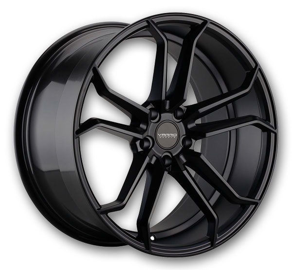 Varro Wheels VD02 22x12 Satin Black 5x120 +32mm 74.1mm