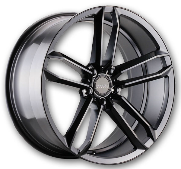 Varro Wheels VD07 20x11 Gloss Black 5x120 +30mm 74.1mm