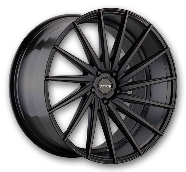 Varro Wheels VD15 20x10 Satin Black 5x120 +37mm 72.56mm