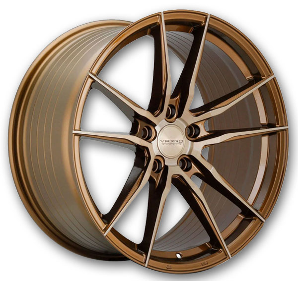 Varro Wheels VD18X 19x8.5 Gloss Bronze Tinted Face  +25mm 66.6mm