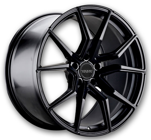 Varro Wheels VD19X 20x12 Gloss Black 5x120 +50mm 70.3mm