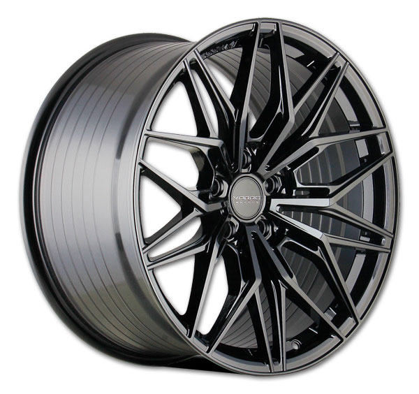 Varro Wheels VD40X 22x9 Gloss Black  +15mm 66.6mm