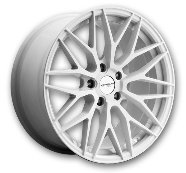 Versus Wheels VS24 18x8.5 Gloss White 5x114.3 +40mm 73.1mm