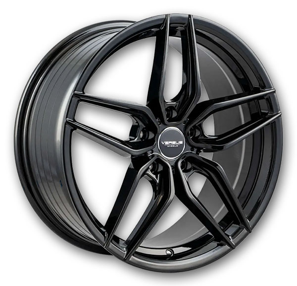 Versus Wheels VS7371 18x8 Black 5x114.3 +40mm 73.1mm