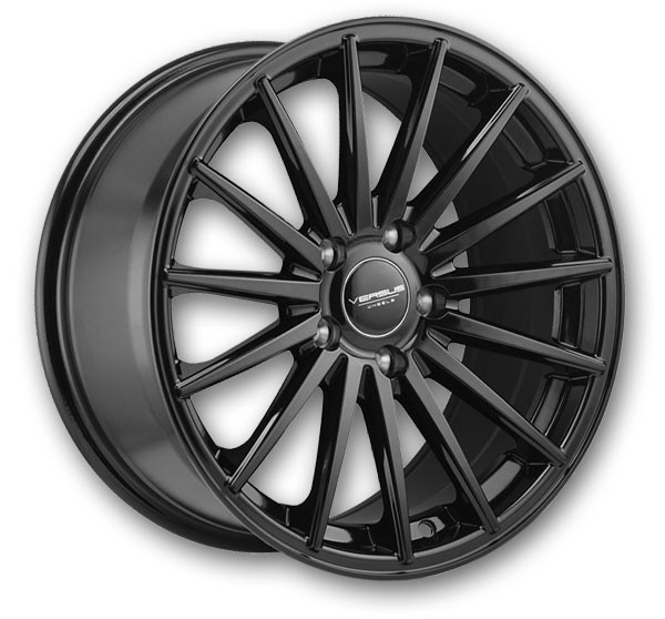 Versus Wheels VS74 18x8.5 Gloss Black 5x112 +35mm 73.1mm