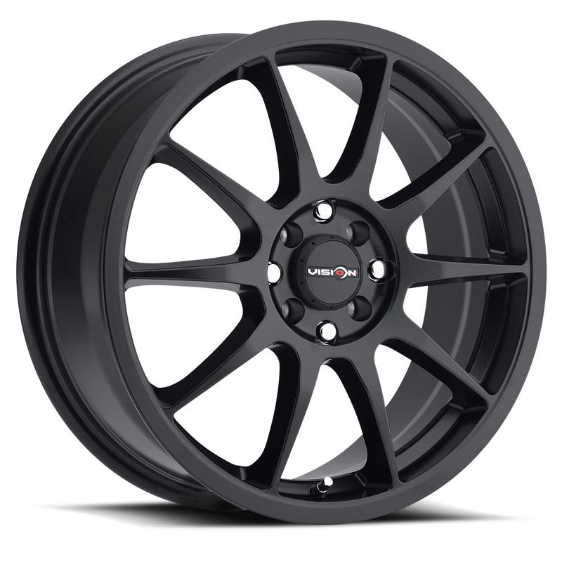 Vision Wheels 425 Bane 16x7 Matte Black 5x110/5x115 +38mm 73.1mm