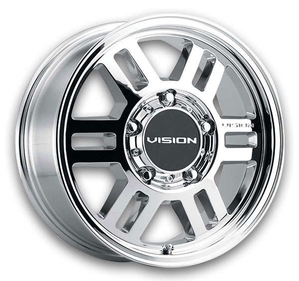Vision Off-Road Wheels 355 Manx 2 Overland 16x6.5 Chrome 5x130 +45mm 78.3mm