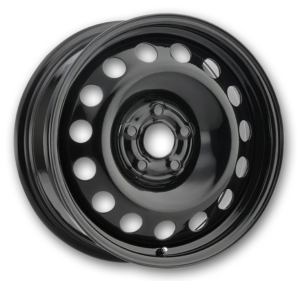 Vision Wheels SW60 17x6.5 Black 5x114.3 +39mm 71.5mm