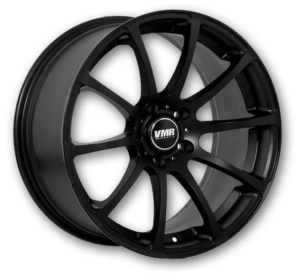 VMR Wheels V701 18x9.5 Matte Black 5x120 +22mm 72.6mm