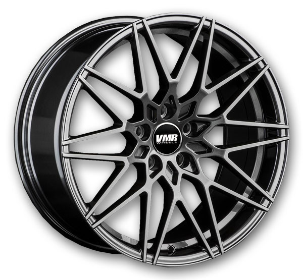 VMR Wheels V801 18x9.5 Anthracite Metallic Cone Seat  +25mm 57.1mm