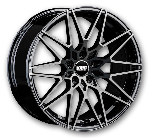 VMR Wheels V801 18x8.5 Titanium Black Shadow  +35mm 57.1mm