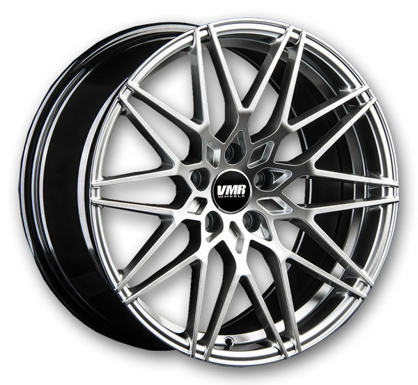 VMR Wheels V801 18x9.5 Hyper Silver Cone Seat  +35mm 57.1mm
