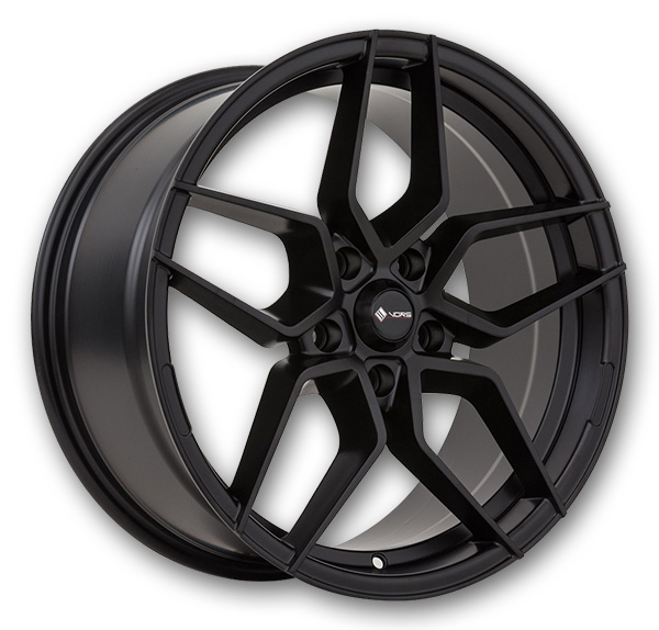 Vors Wheels LP1 18x8.5 All Matte Black 5x114.3 +35mm 73.1mm