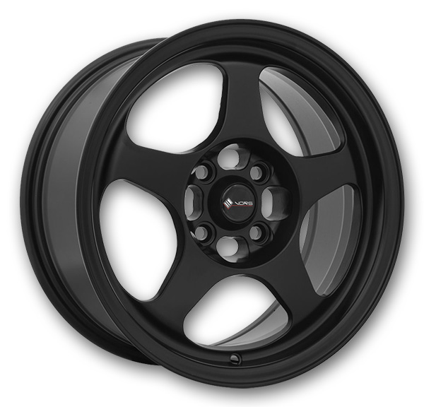 Vors Wheels SP1 15x8 All Matte Black 4x100/4x114.3 +20mm 73.1mm