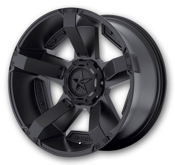 XD Series Wheels Rockstar II 20x10 Matte Black 6x135/6x139.7 -24mm 106.25mm