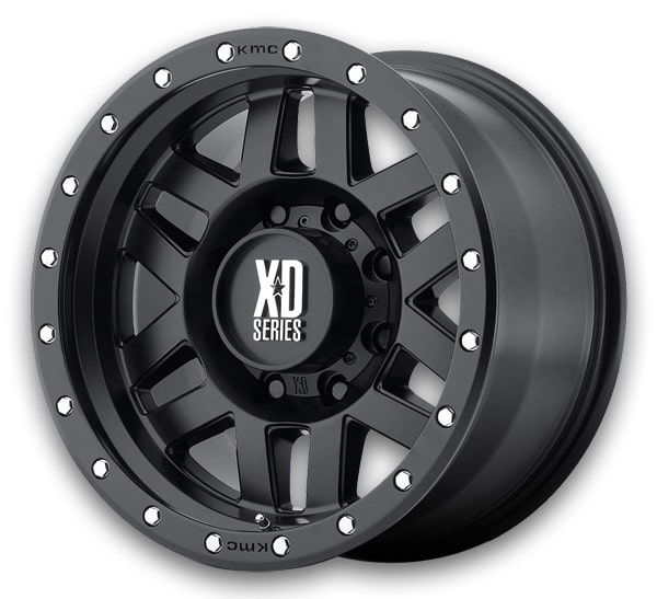 XD Series Wheels Machete 18x9 Satin Black With Reinforcing Ring 5x127 +18mm 78.1mm
