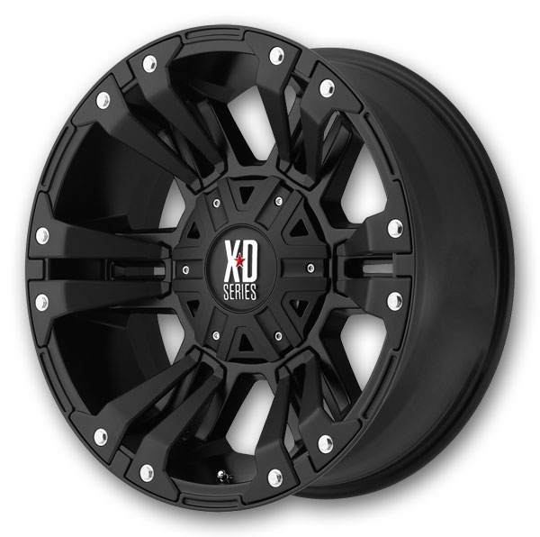 XD Series Wheels Monster Ii 20x10 Matte Black 5x139.7/5x150 -24mm 110.1mm