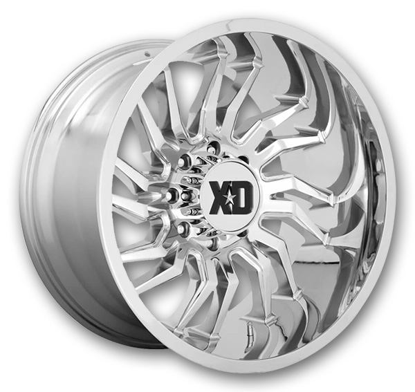 XD Series Wheels Tension 20x10 Chrome 5x127 -18mm 71.5mm