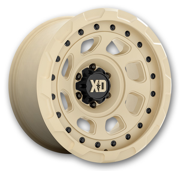 XD Series Wheels Storm 17x9 Sand 5x127 -12mm 71.5mm