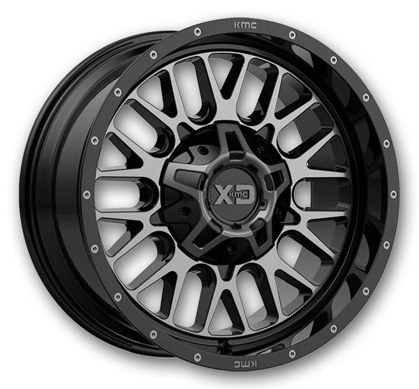 XD Series Wheels Snare 20x9 Gloss Black Gray Tint 8x165.1 +18mm 125.1mm