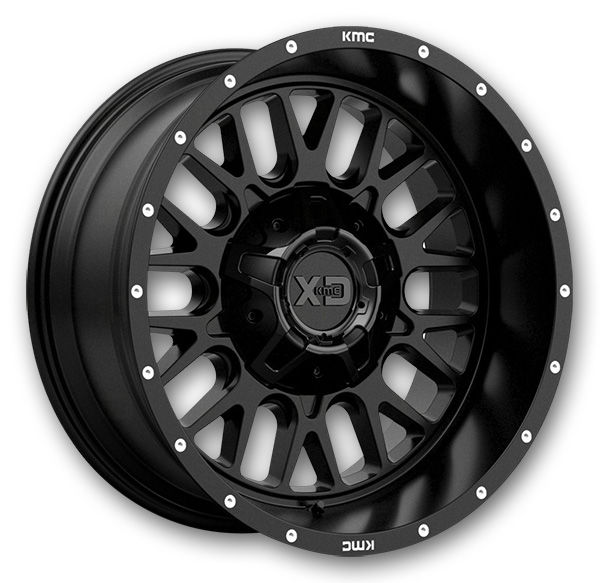 XD Series Wheels Snare 20x10 Satin Black 5x127/5x139.7 -18mm 78.1mm