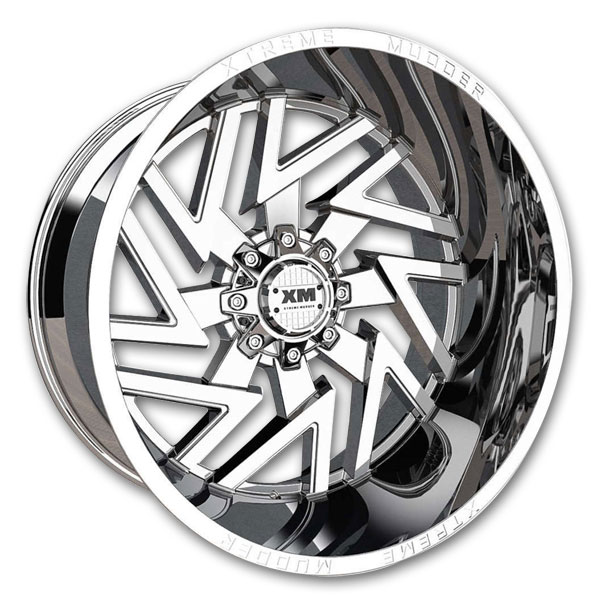 XM Offroad Wheels XM-340 30x16 Chrome 5x127/5x139.7 -101mm