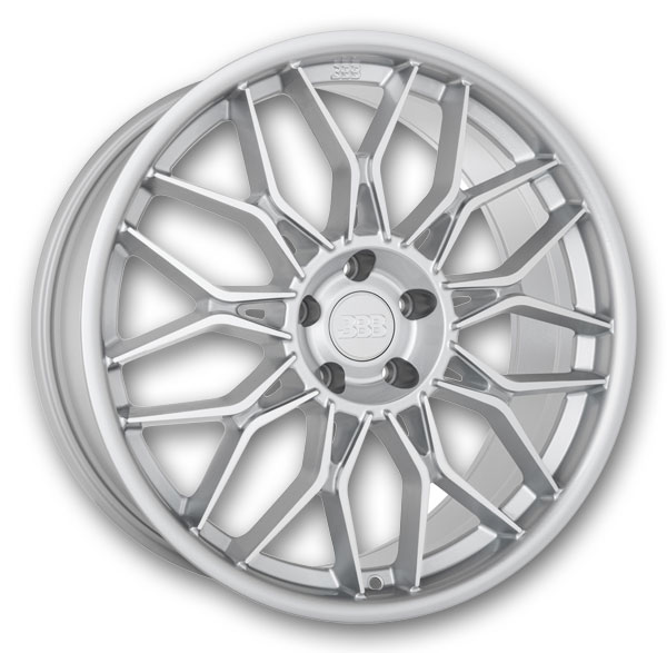 Big Baller Brand Wheels H156 Z08 20x10.5 Silver with Machined Face 5x114.3 +40mm 72.6mm