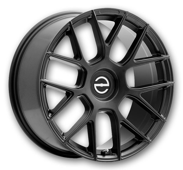 Zoe-Black Wheels Dauslar 19x8.5 Satin Black  40mm 73.1mm