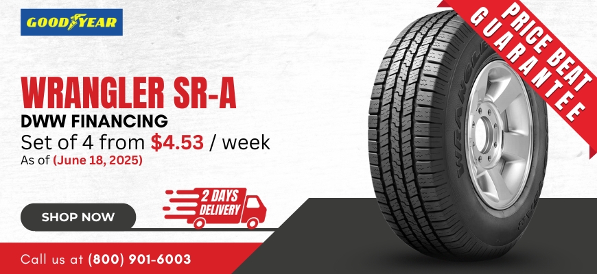 Goodyear
Wrangler SR‑A Tires