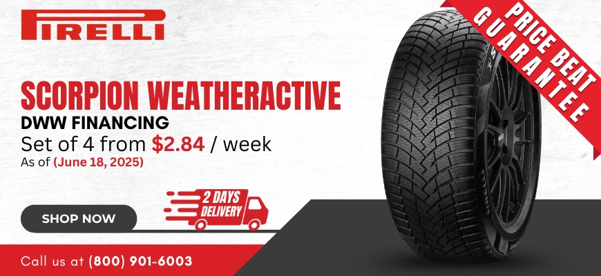Pirelli
Scorpion Weatheractive Tires