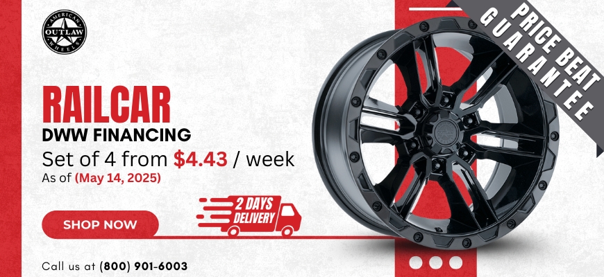 American Outlaw Railcar Wheels